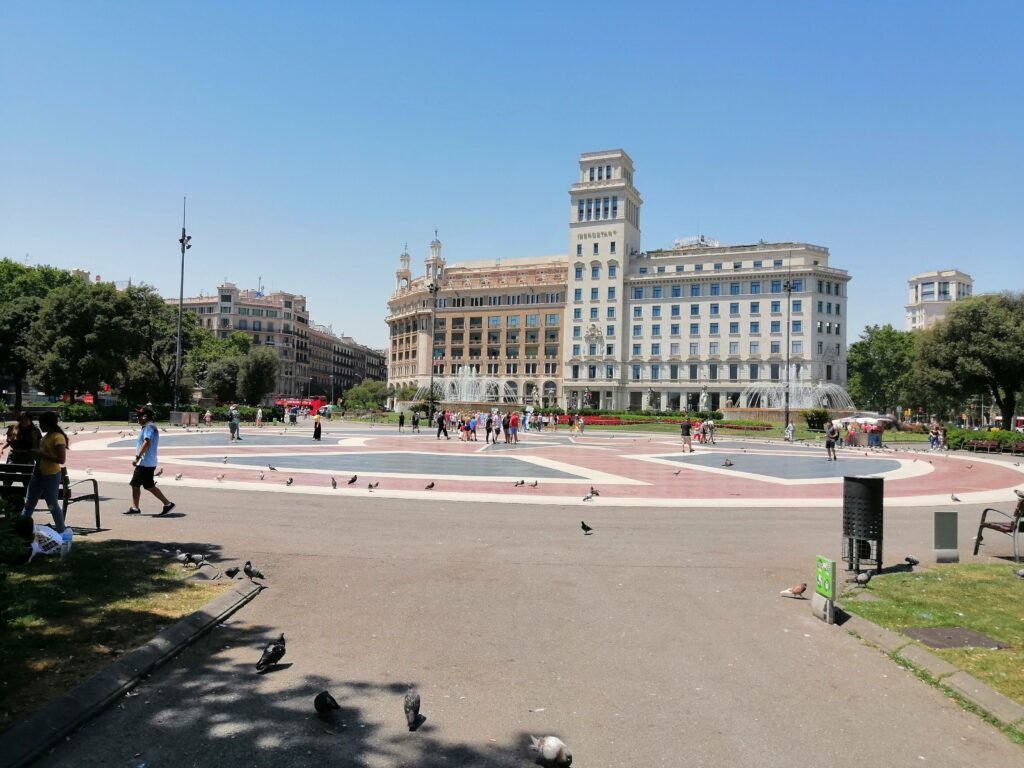 Barcelona Piaţa Catalonia
